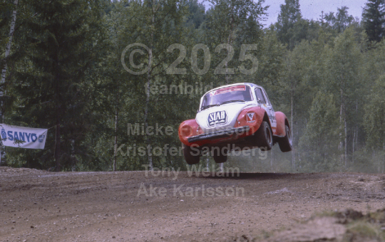 Rallycross Hedemora 1981