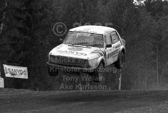 Rallycross Hedemora 1981
