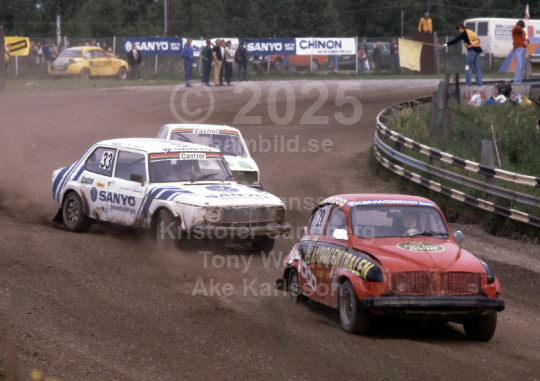 Rallycross Hedemora 1981