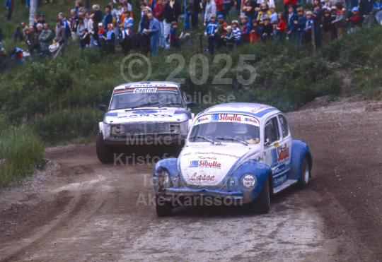 Rallycross Hedemora 1981