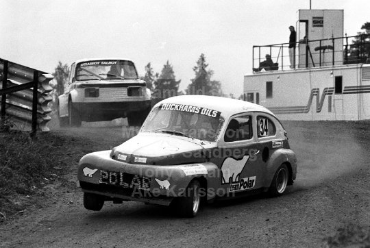 Rallycross-SM Haninge 1986