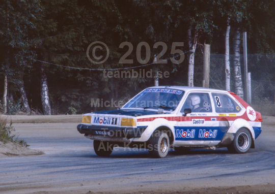 Rallycross-SM Älvsbyn 1981