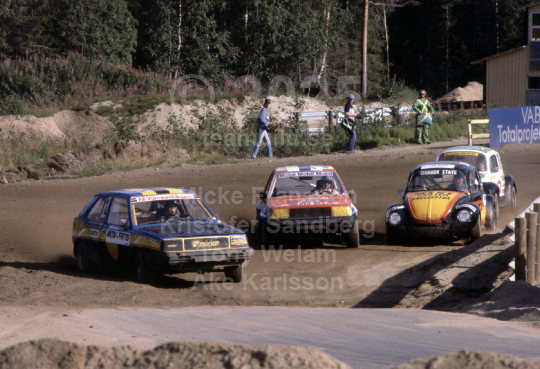 Rallycross-SM Älvsbyn 1981
