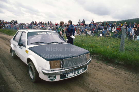 Rallycross-SM Älvsbyn 1982