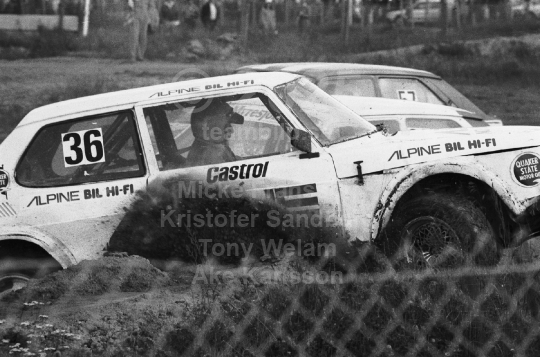 Rallycross-SM Älvsbyn 1982