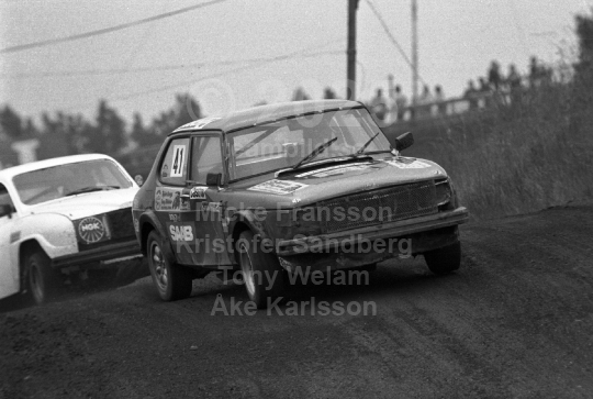 Rallycross-SM Tomelilla 1981