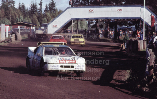 Rallycross-SM Hedemora 1987