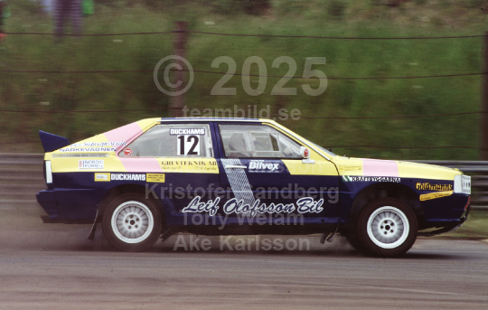 Rallycross-SM Kinnekulle Ring 1989
