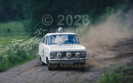 Svenska Rallyt Till Midnattssolen 1964