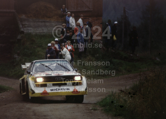 1000 Sjöars Rally 1985