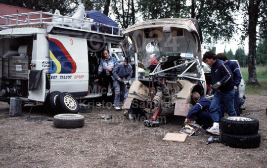 1000 Sjöars Rally 1985