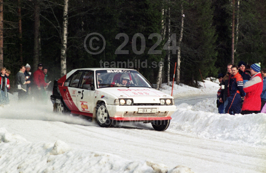 North Swedish Rally 1992