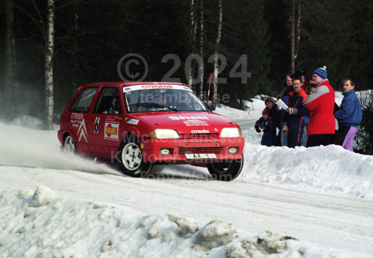 North Swedish Rally 1992