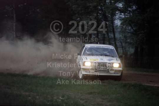 South Swedish Rally 1984