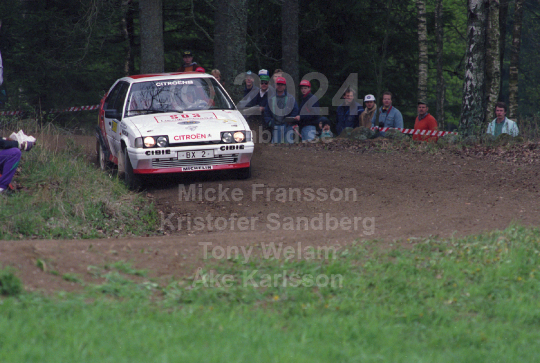 South Swedish Rally 1991