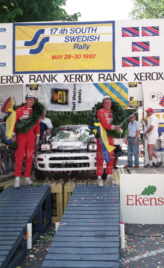 South Swedish Rally 1992