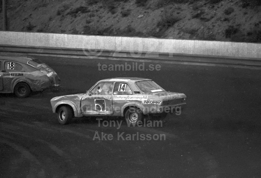 Bilspeedway Linköping 1980