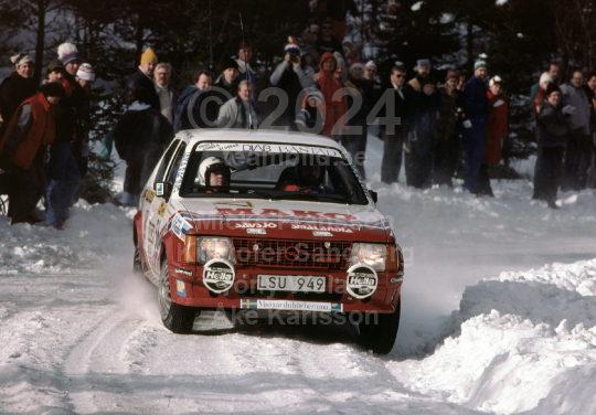Rally Stockholm 1986