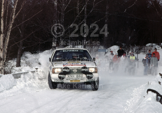 Rally Stockholm 1986