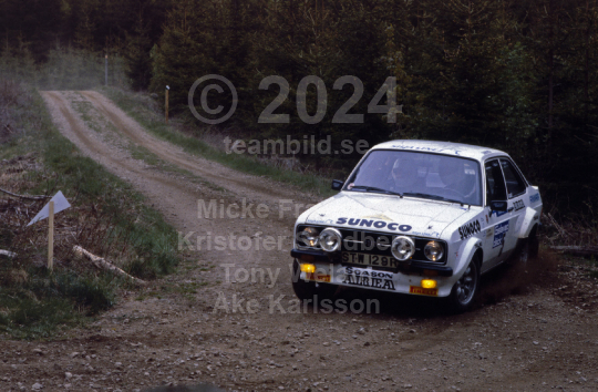 South Swedish Rally 1980