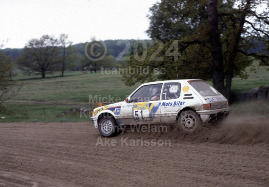 South Swedish Rally 1987