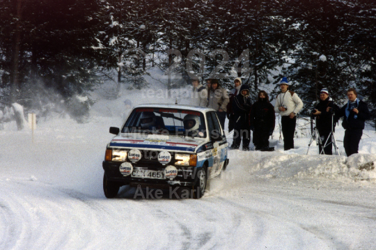 Svenska Rallyt 1984