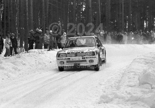 Svenska Rallyt 1986