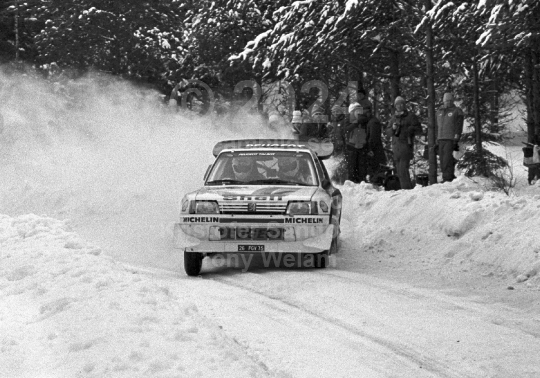 Svenska Rallyt 1986