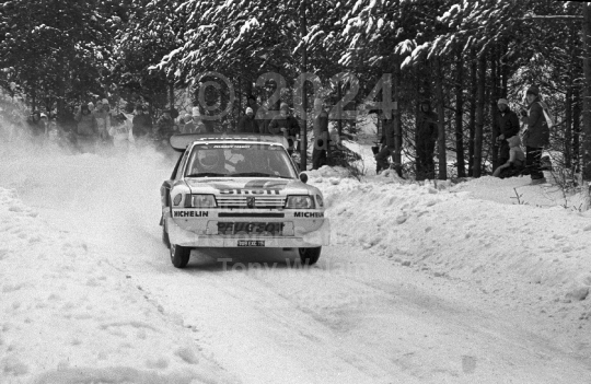 Svenska Rallyt 1986