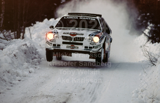 Svenska Rallyt 1986