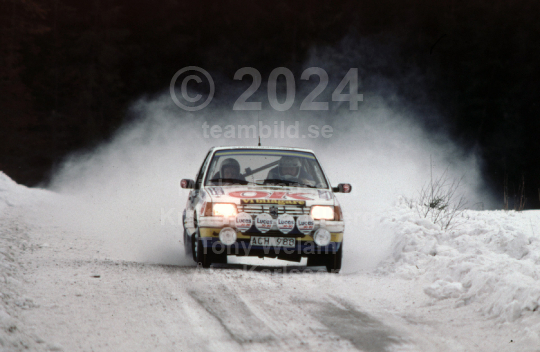 Svenska Rallyt 1986