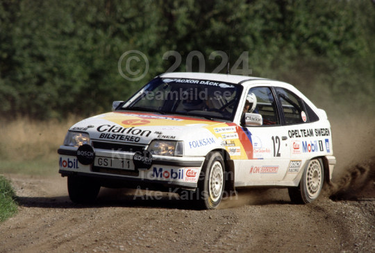 Opel Globen Rally 1989